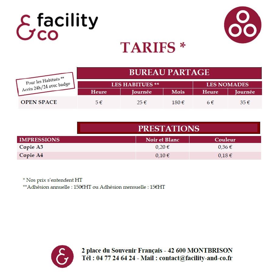 bureau partagé open space montbrison loire 42